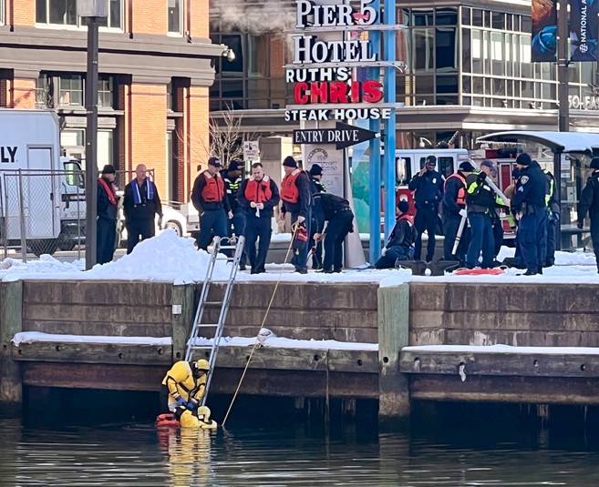 Rescue Efforts: Multiple Incidents of Inner Harbor Water Rescues