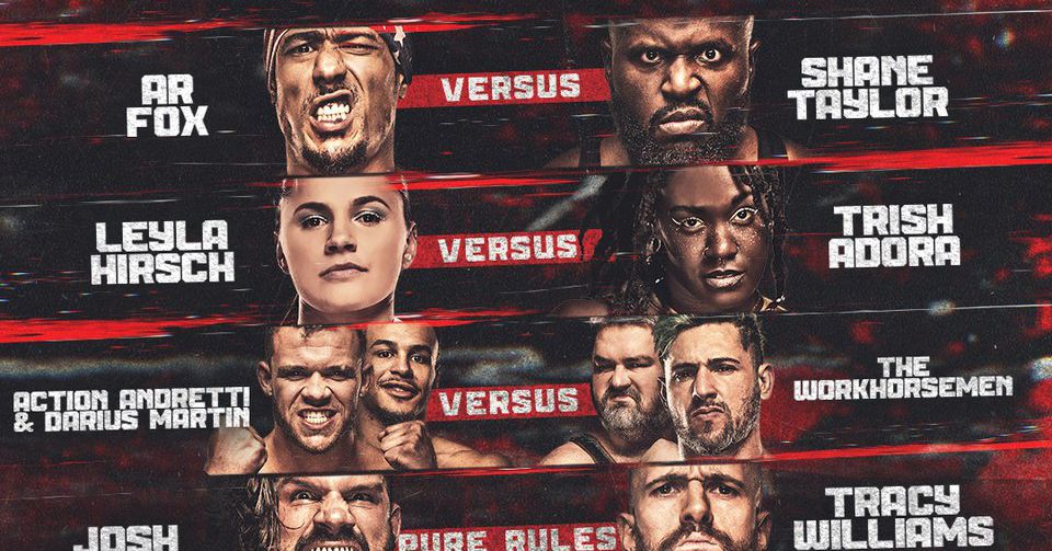 Featured image for "ROH Death Before Dishonor 2023: Full Card Revealed with Exciting Matches"
