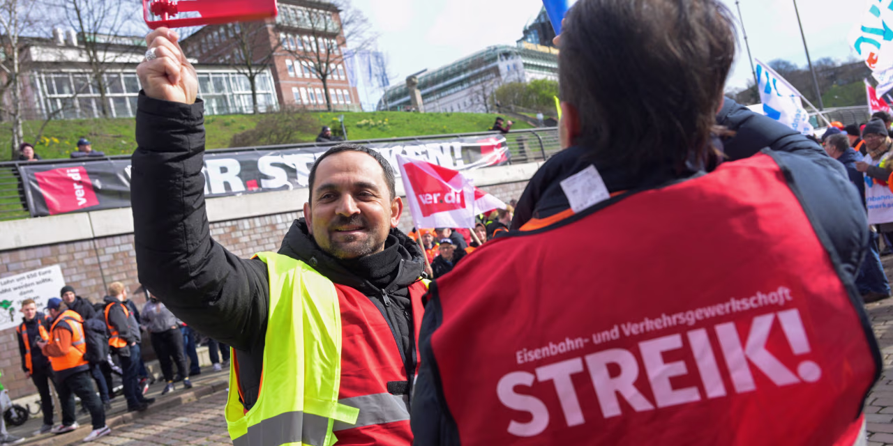 "Massive Transport Strike Brings Germany to a Halt"