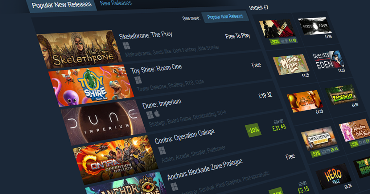 Featured image for Majority of Developers View Steam as a Monopoly on PC Game Distribution