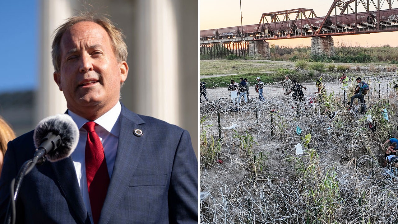 Texas AG Paxton Files Lawsuit Against Biden Admin Over Removal of Razor Wire at Southern Border