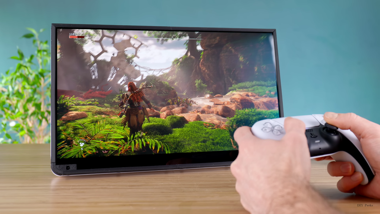 Featured image for "DIY YouTuber Engineers Perfectly Portable PlayStation 5 Tablet"