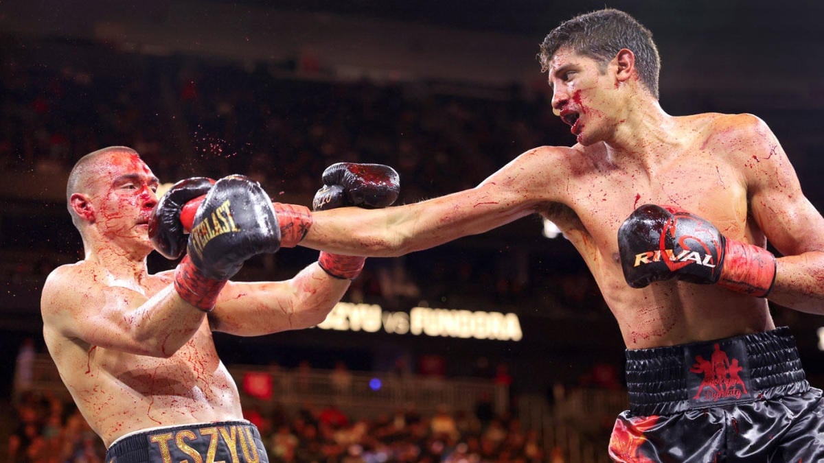 Featured image for "Tim Tszyu's Bloody Battle: Challenger Claims Pair of Titles in Defeat"