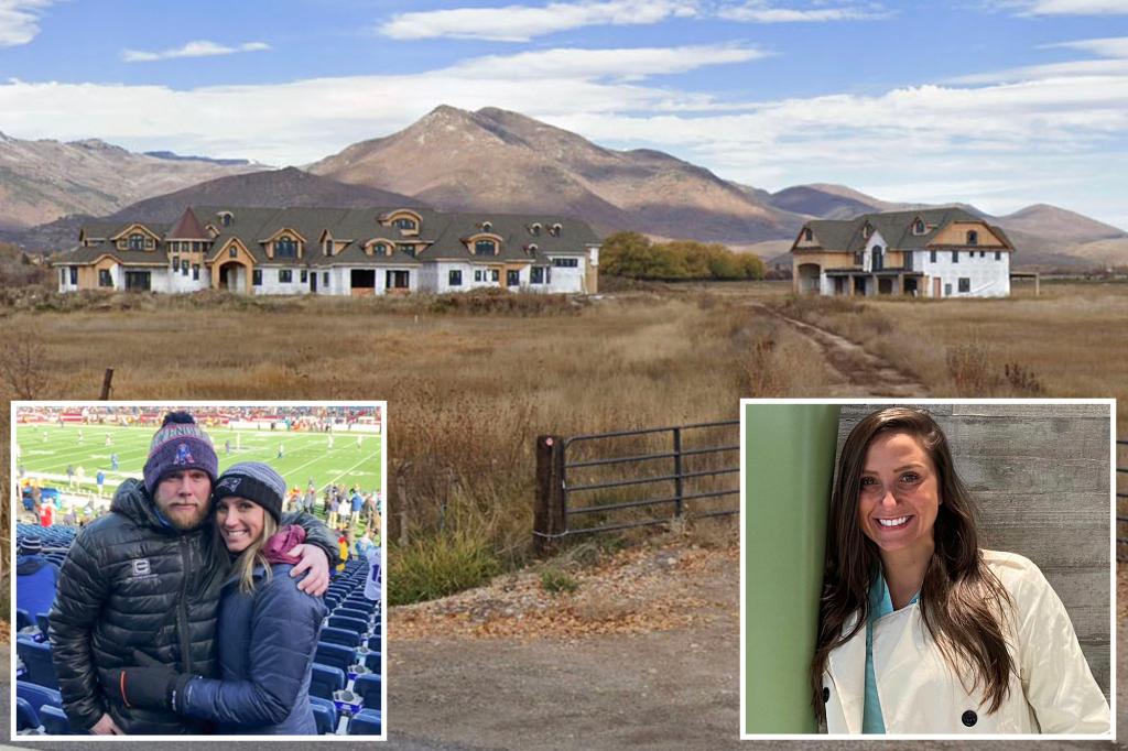 Utah children's book author accused of murdering husband over mansion purchase.