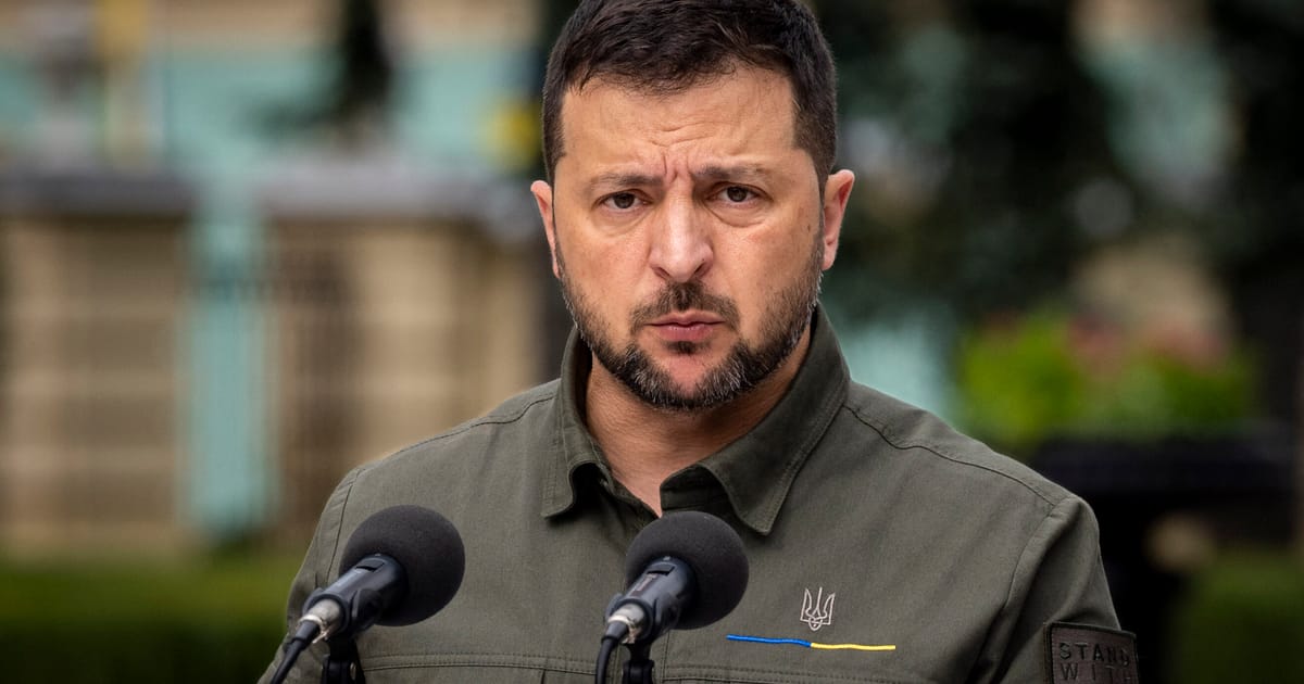 Zelenskyy Attends Singapore's Shangri-La Defense Summit