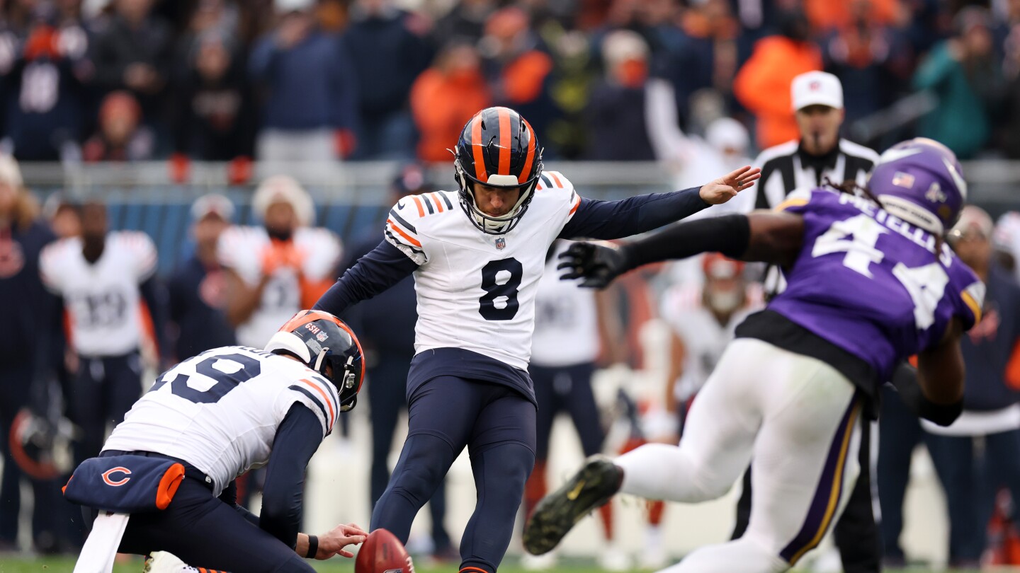 Featured image for Bears' Special Teams Struggles Highlighted in Loss to Vikings