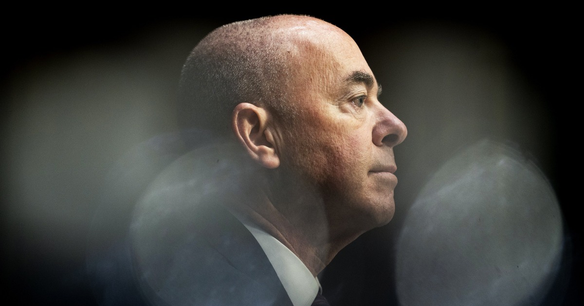 "Mayorkas Addresses Border Crisis: Rejects Responsibility for Broken System"