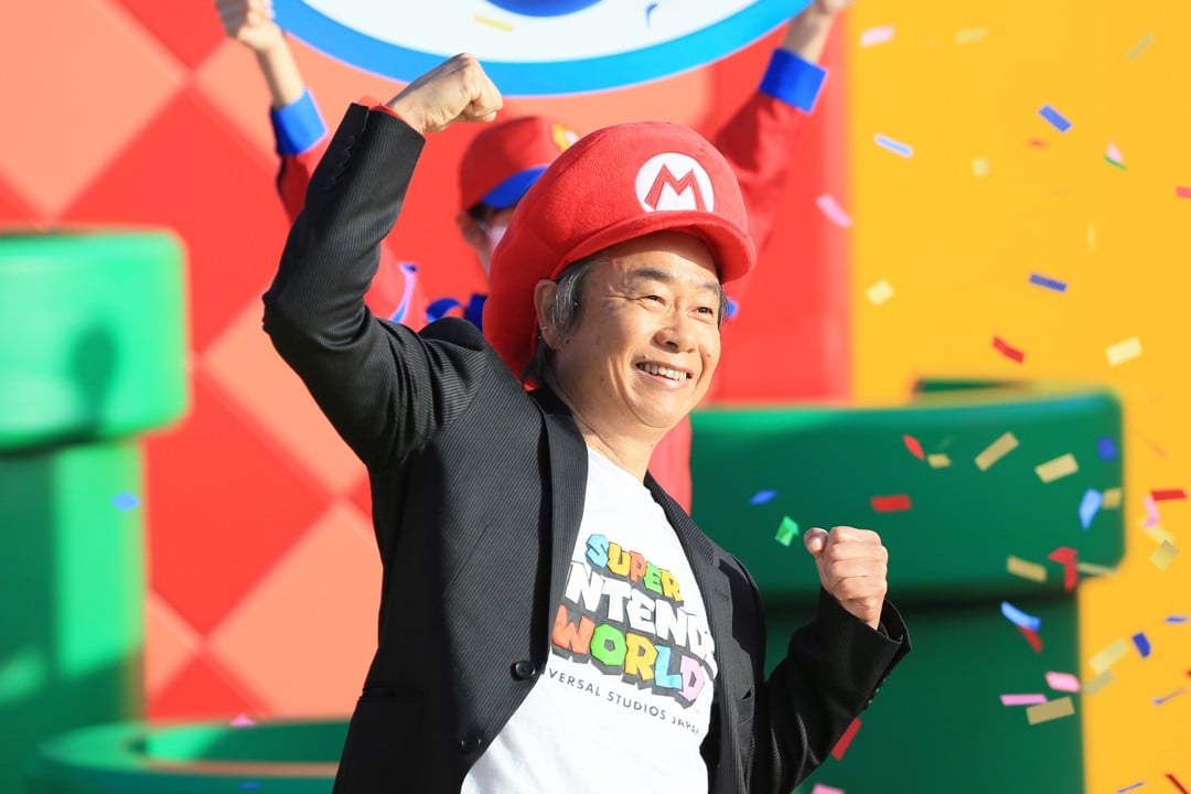 Nintendo's Miyamoto hints at upcoming movie releases.