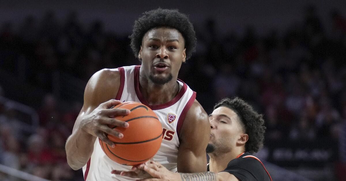 "Bronny James and DJ Rodman Lead USC to Dominant Victory Over Oregon State"