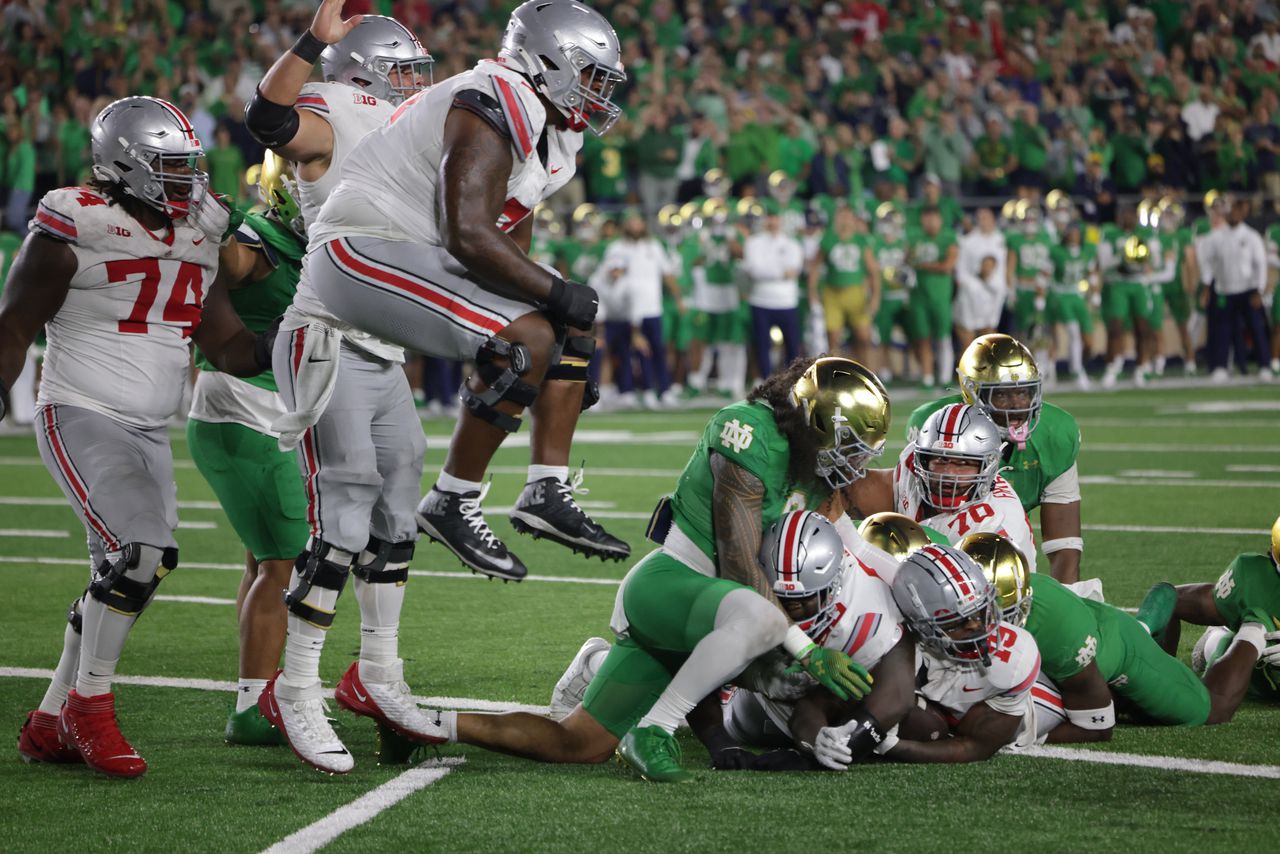 Ohio State's Chip Trayanum leads Buckeyes to thrilling victory over Notre Dame