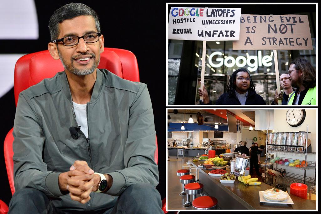 Featured image for Google CEO's Pay Soars Despite Layoffs and Cost-Cutting Measures