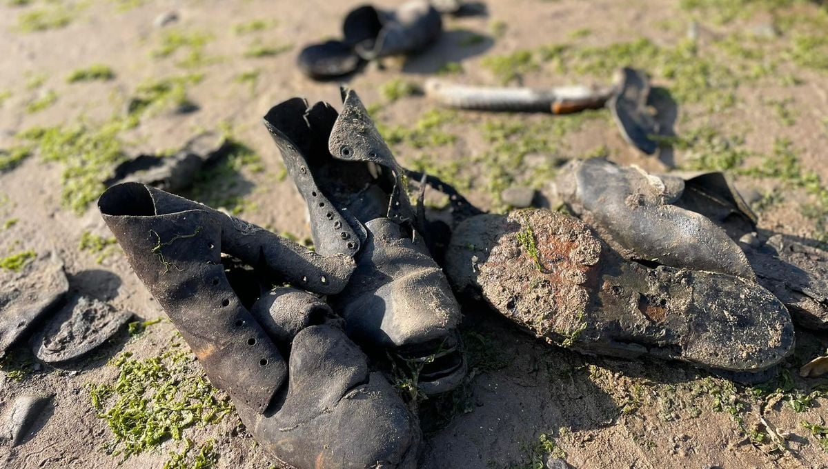 Featured image for Mysterious Victorian Shoes Wash Up on Welsh Beach