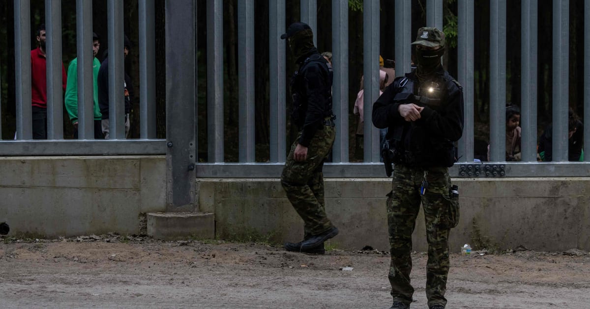 Poland Bolsters Border Security with 10K Troops Amid Belarus Tensions