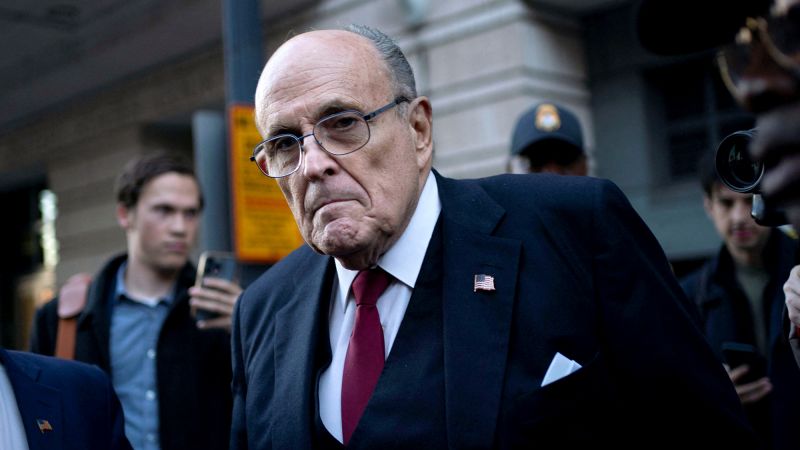Featured image for Giuliani's NYC Apartment Emptied Amid Asset Surrender Deadline