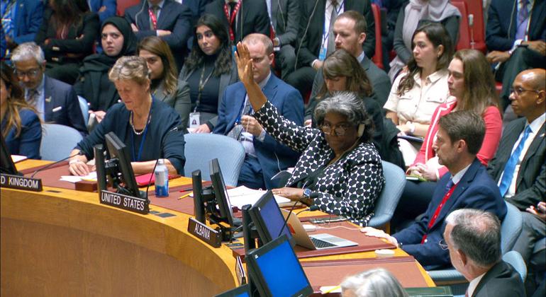 US Vetoes Security Council Resolutions on Israel-Gaza Crisis and Hamas Attacks