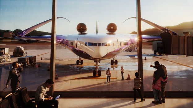 Featured image for Blended Wings: The Future of Sci-Fi Aircraft at Your Airport