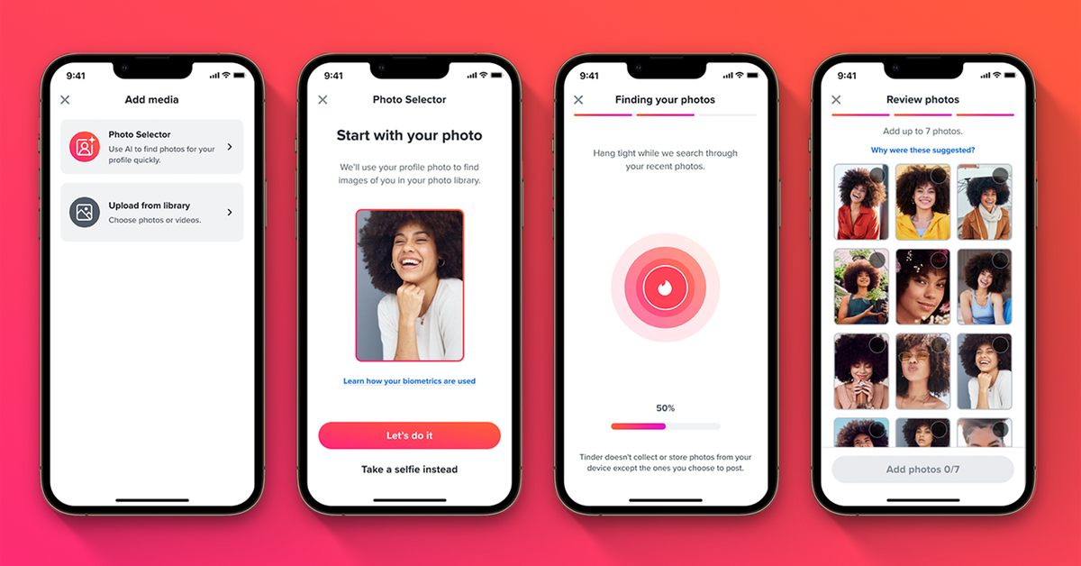 Featured image for Tinder's AI Now Chooses Your Best Profile Photos