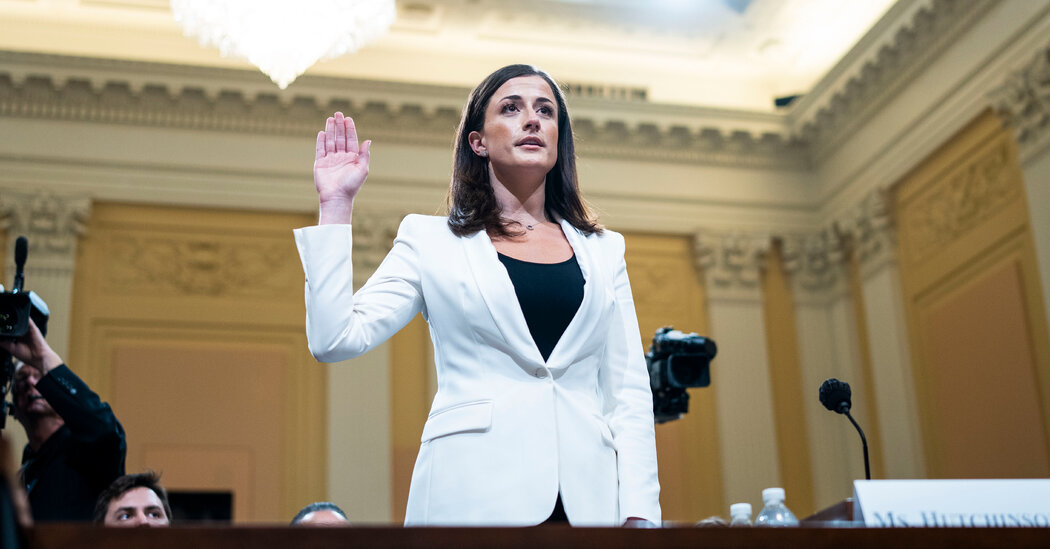 Cassidy Hutchinson's Explosive Revelations: Trump, Meadows, Giuliani, and the Escape from DC