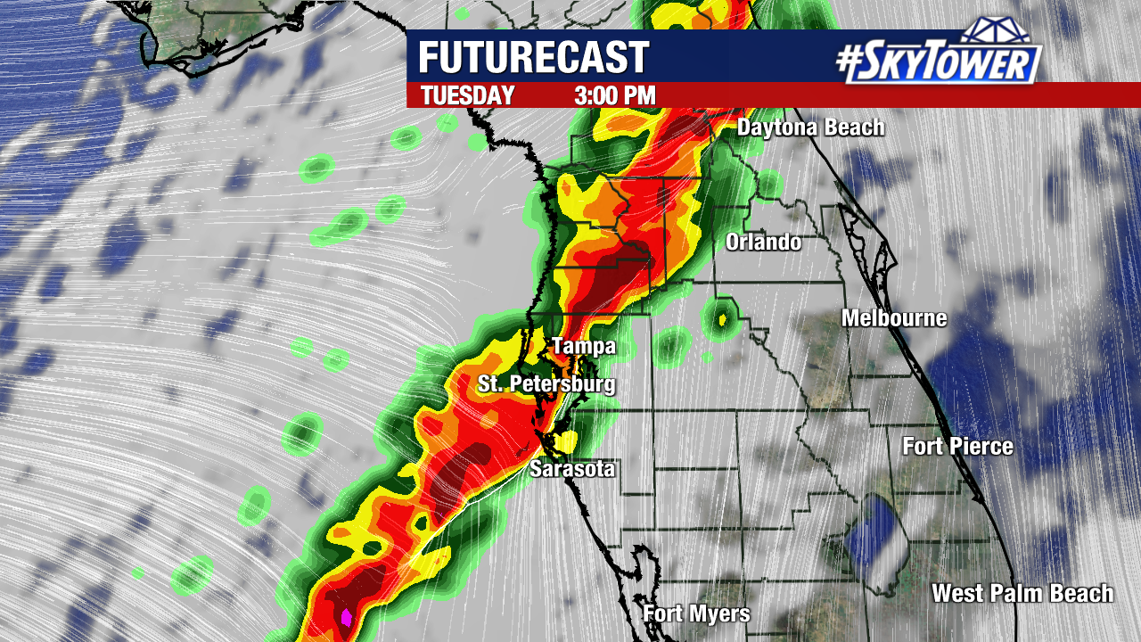 "Bay Area and Tampa Bay Brace for Severe Storms: Preparations Underway as Tornado Threat Looms"