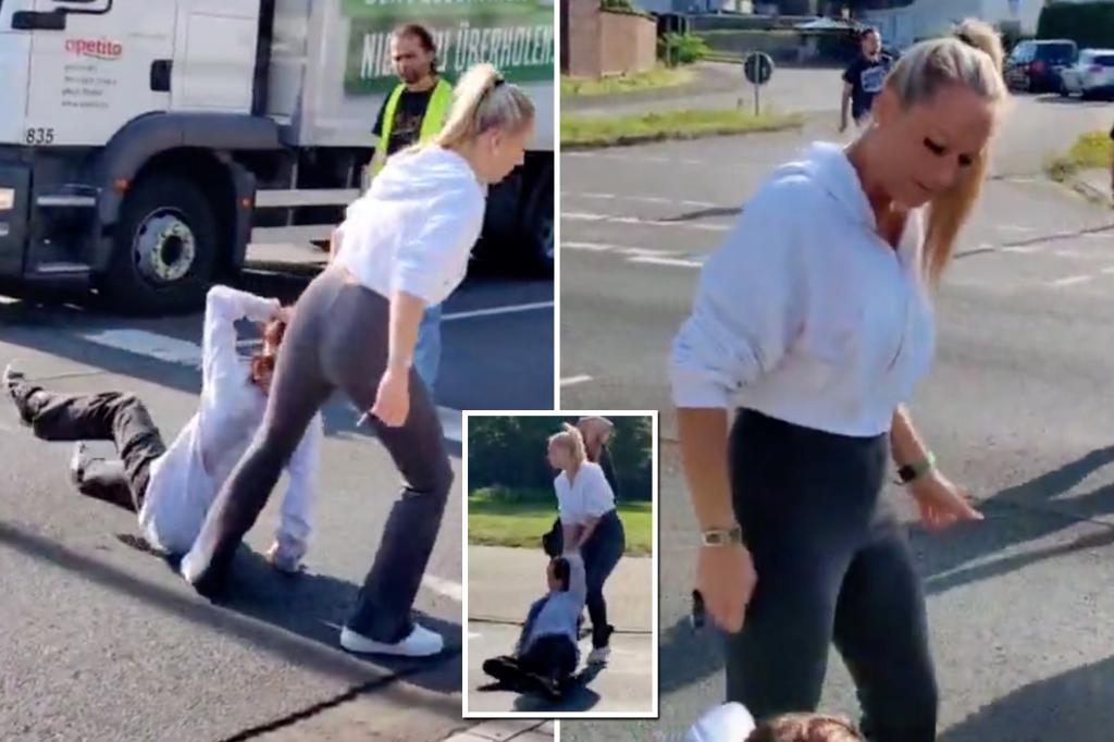 German Woman's Violent Response to Climate Activist's Traffic Blockage Sparks Public Outrage