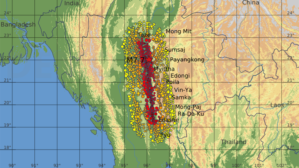 Featured image for Insights into Fault Behavior and Earthquake Predictions in Myanmar and California
