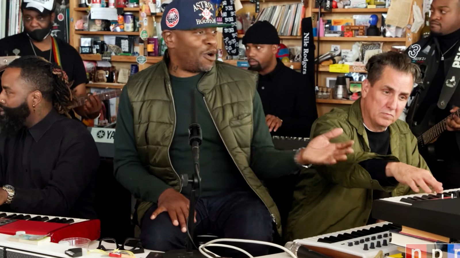 Featured image for Scarface's Epic Tiny Desk Concert with Full Band and Special Guest Mike Dean