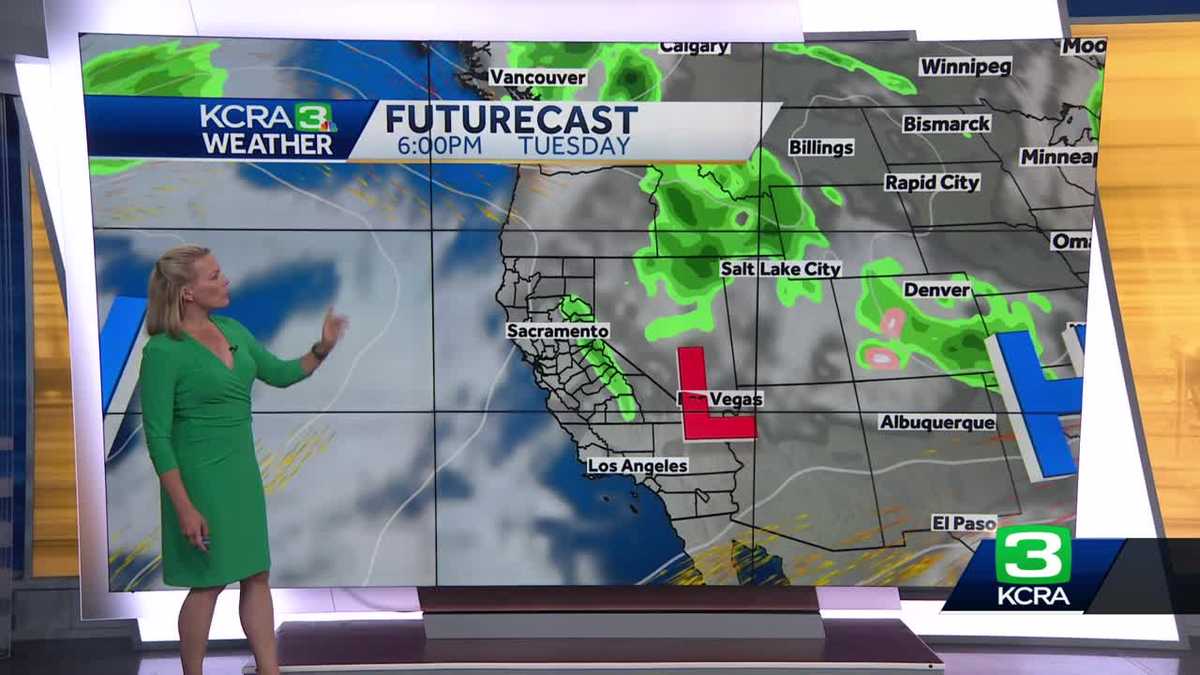 Sierra Thunderstorms and Clear Skies Expected in Northern California