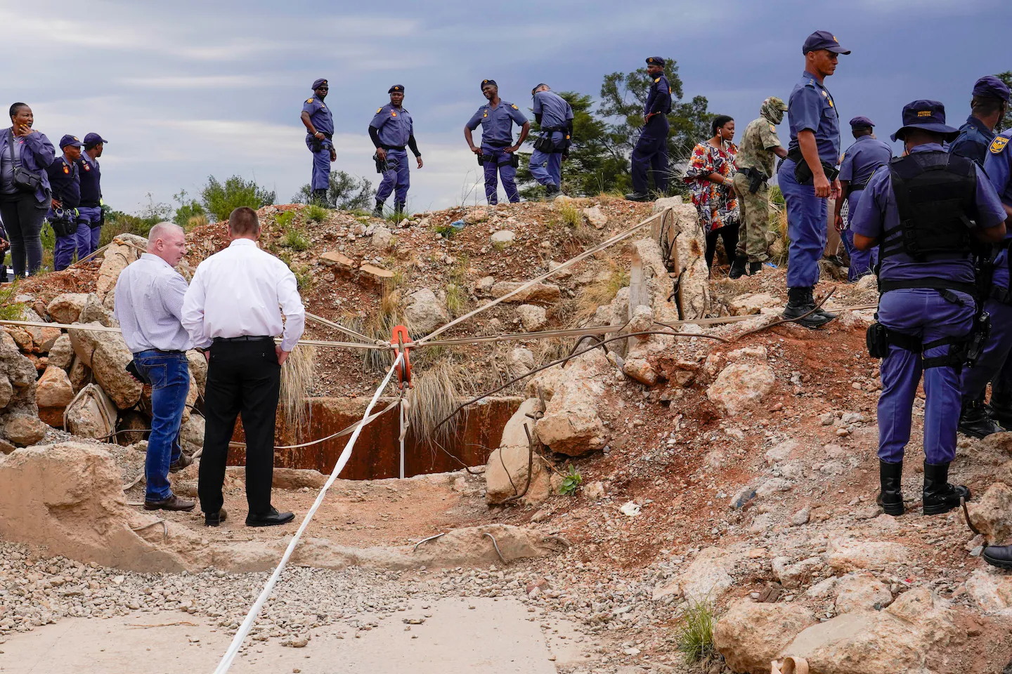 Featured image for South Africa's Controversial Siege Tactics on Trapped Illegal Miners