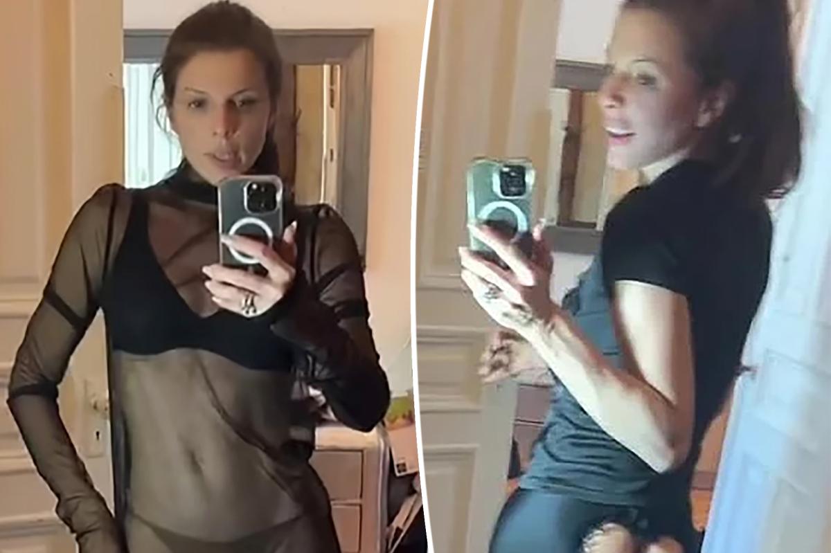 Julia Fox's Sexy Shopping Spree Includes Heart Cutout Pants and Bare Butt Display.