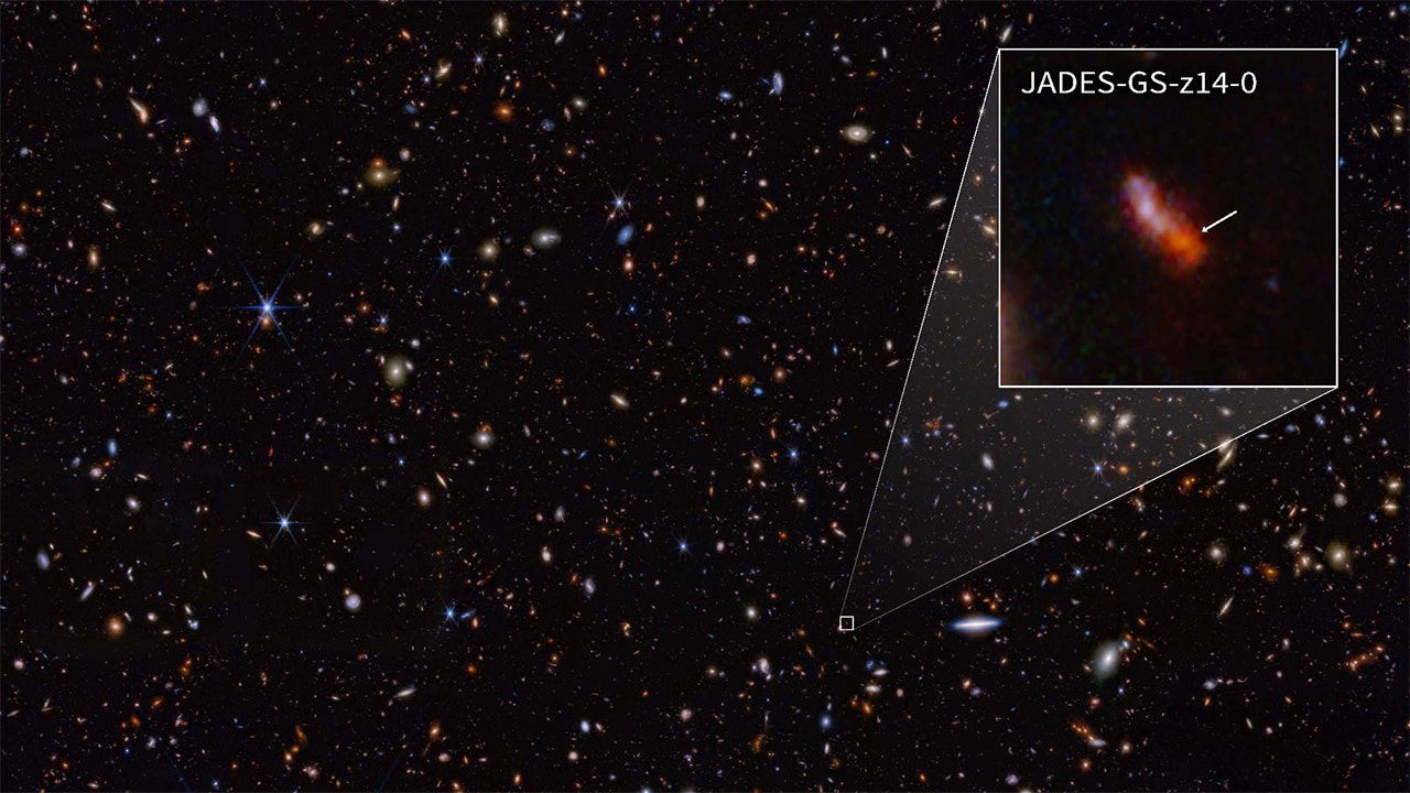 Featured image for Webb Telescope Discovers Most Distant Galaxy Ever
