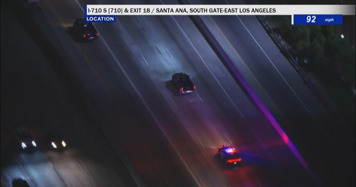 High-speed police chase ends in crashes and arrest.