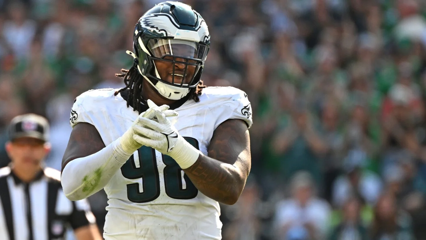 Jalen Carter Out for Eagles vs. Giants in Thursday Night Football