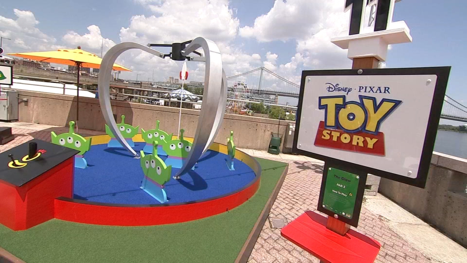 Featured image for "Immerse Yourself in Pixar Magic at Philadelphia's Penn's Landing Mini Golf Course"