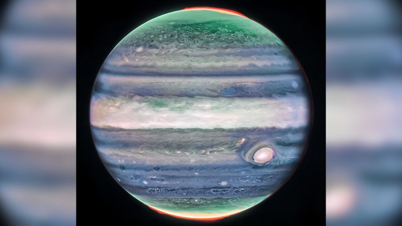 Featured image for "Webb Telescope Uncovers Hidden Jet Stream in Jupiter's Atmosphere"