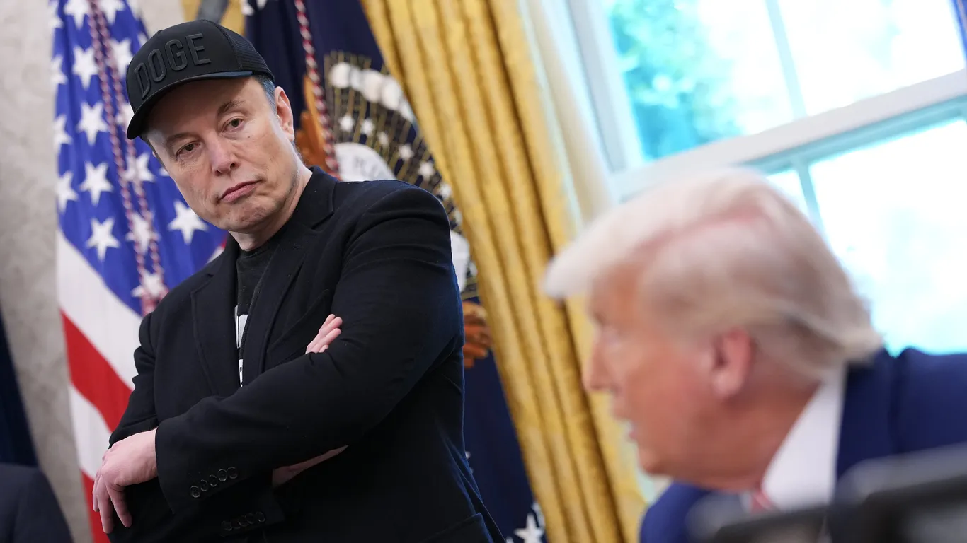 Featured image for Trump and Musk's Feud Highlights Power Struggles in Politics and Tech