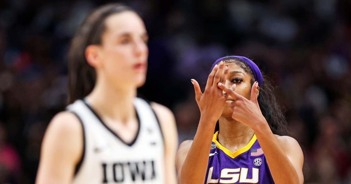 Social media backlash over alleged racist criticisms of LSU's Angel Reese after NCAA championship win