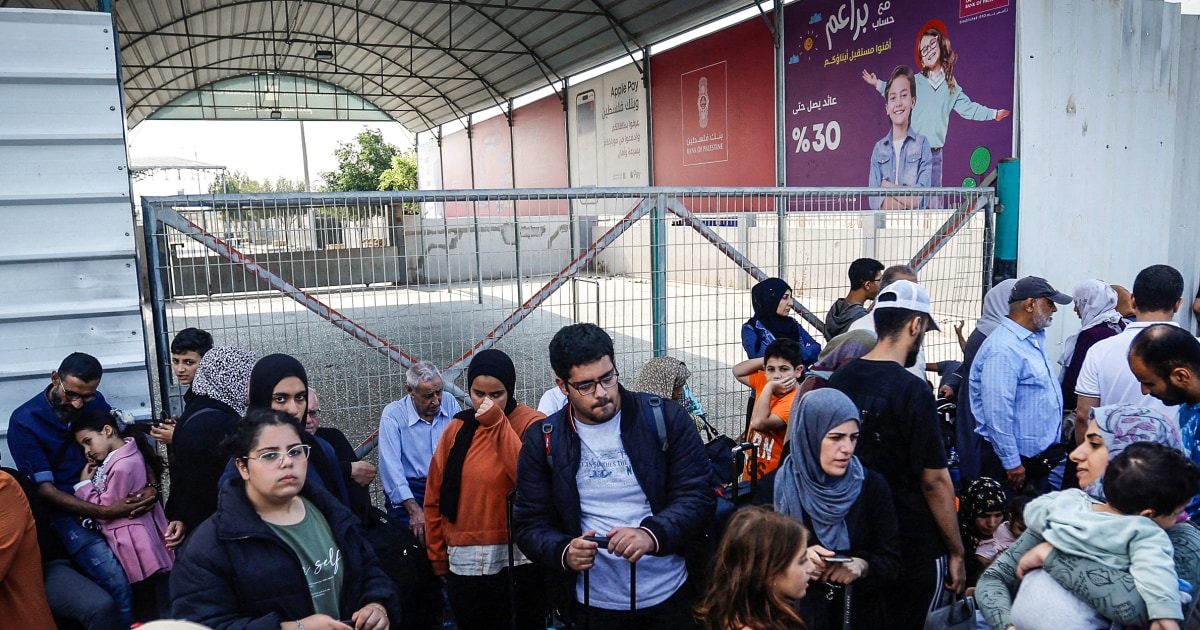"Rafah Border Crossing: Americans in Gaza Seek Escape from War"