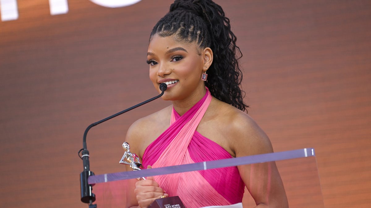 Featured image for "Halle Bailey Opens Up About Keeping Her Pregnancy Private and Her Son, Halo"