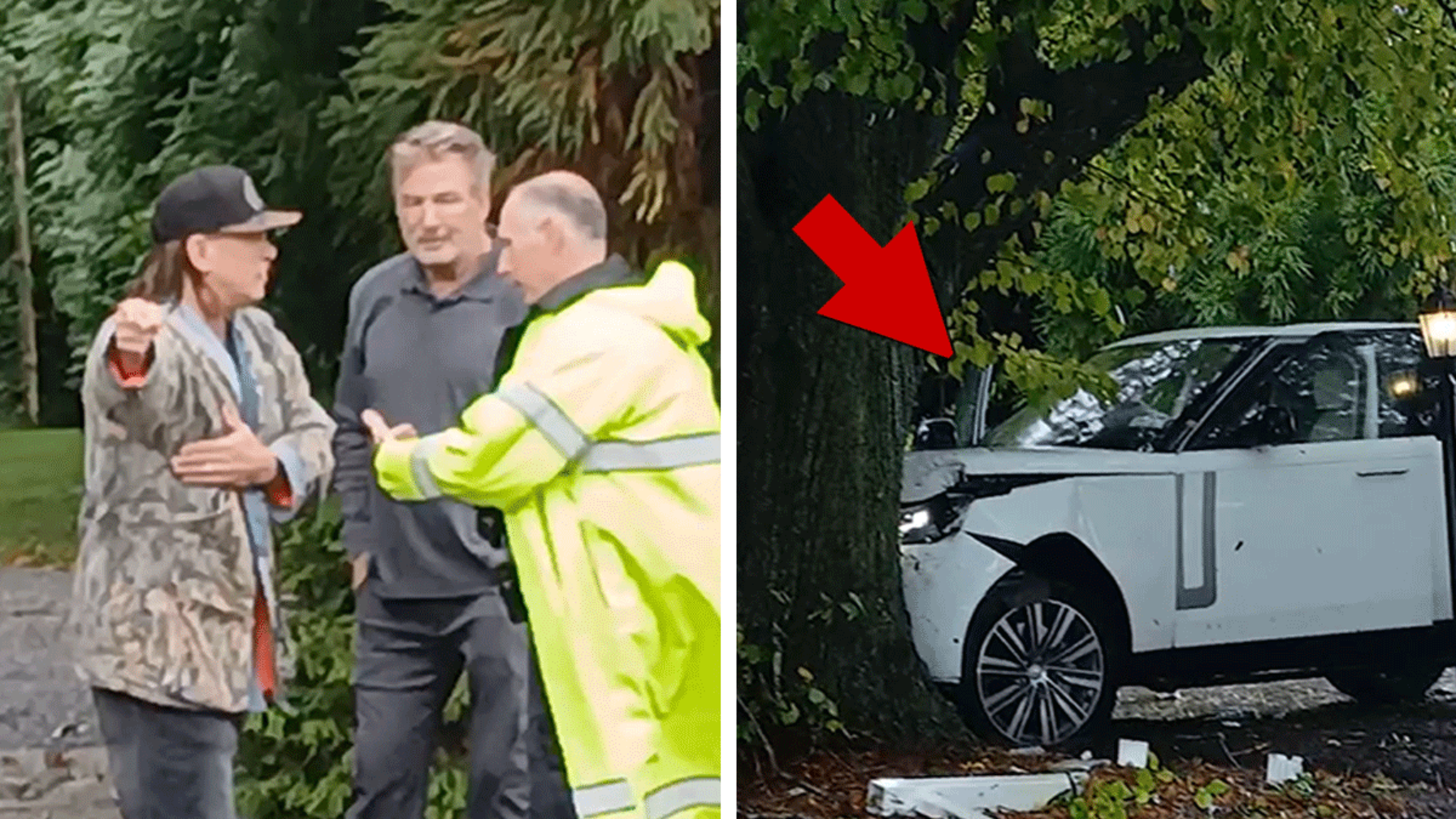 Featured image for Alec and Stephen Baldwin Involved in East Hampton Car Crash into Tree
