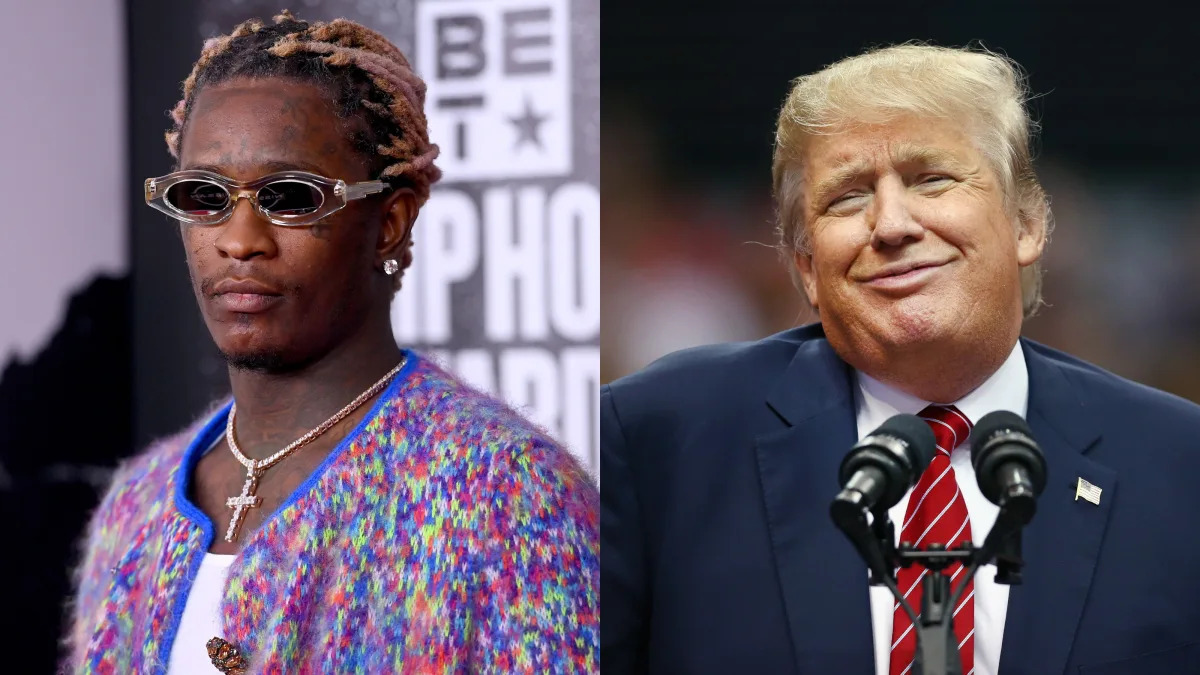 Featured image for "Comparing Young Thug's RICO Charges to Donald Trump's: A Father's Plea for Bond"