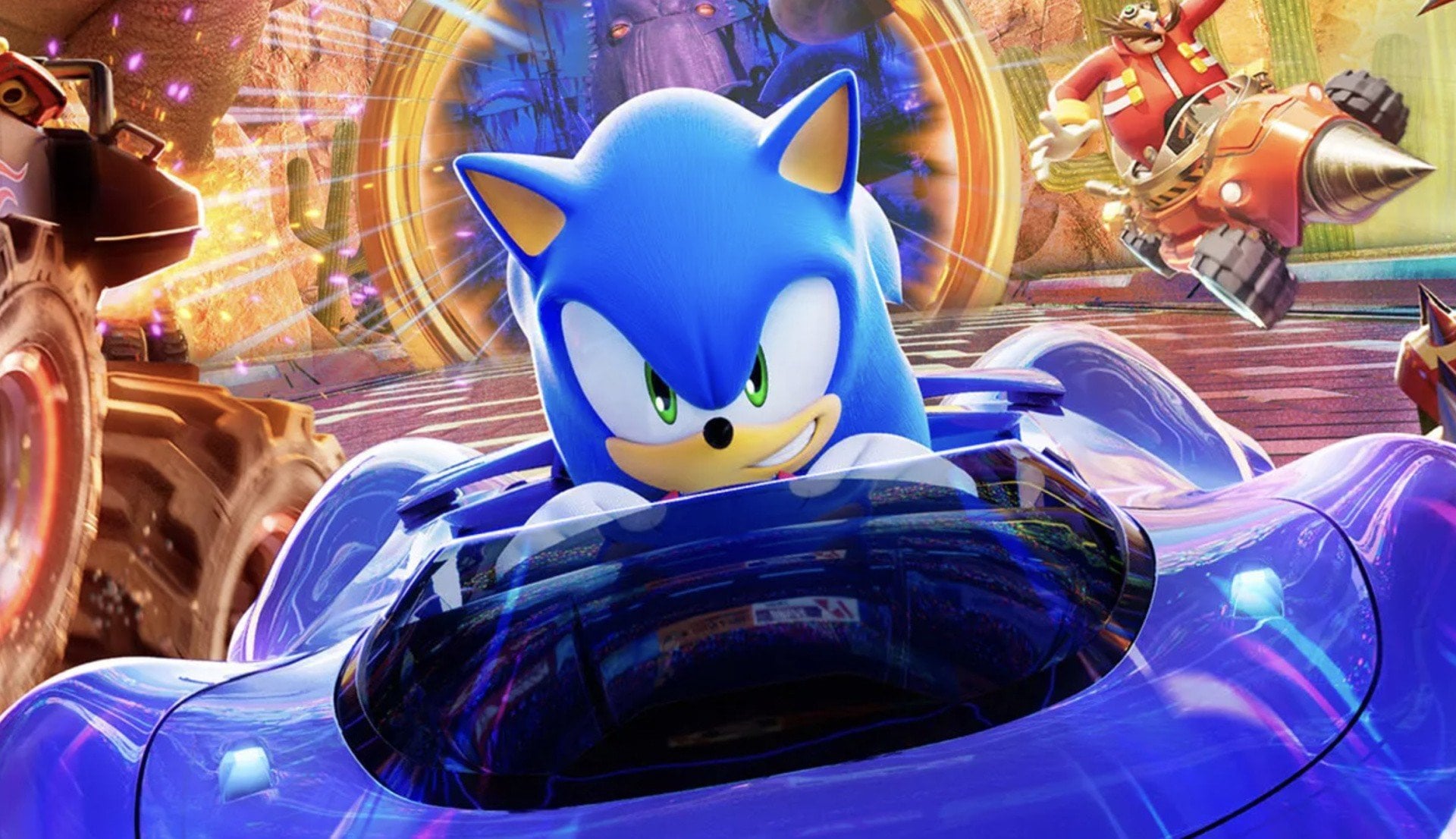 Featured image for Takashi Iizuka Discusses Delay of Sonic Racing: CrossWorlds on Switch 2