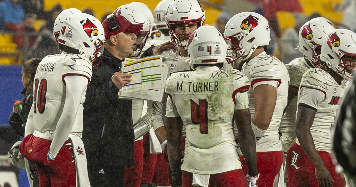 Featured image for "Louisville Embraces Underdog Role Against Miami in ACC Title Showdown"