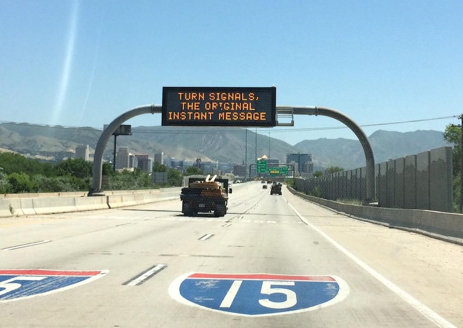 Featured image for "U.S. Officials Push for Serious Tone on Highway Signs, But States Resist"