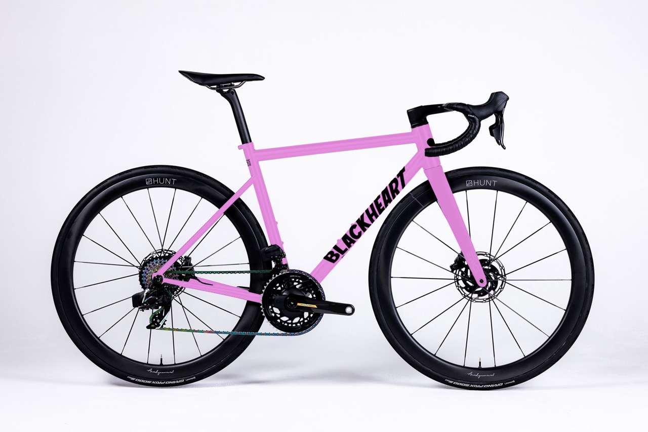 "BlackHeart Bike Co. Unveils Cutting-Edge Aluminum Road Bike at Sea Otter Classic '24"