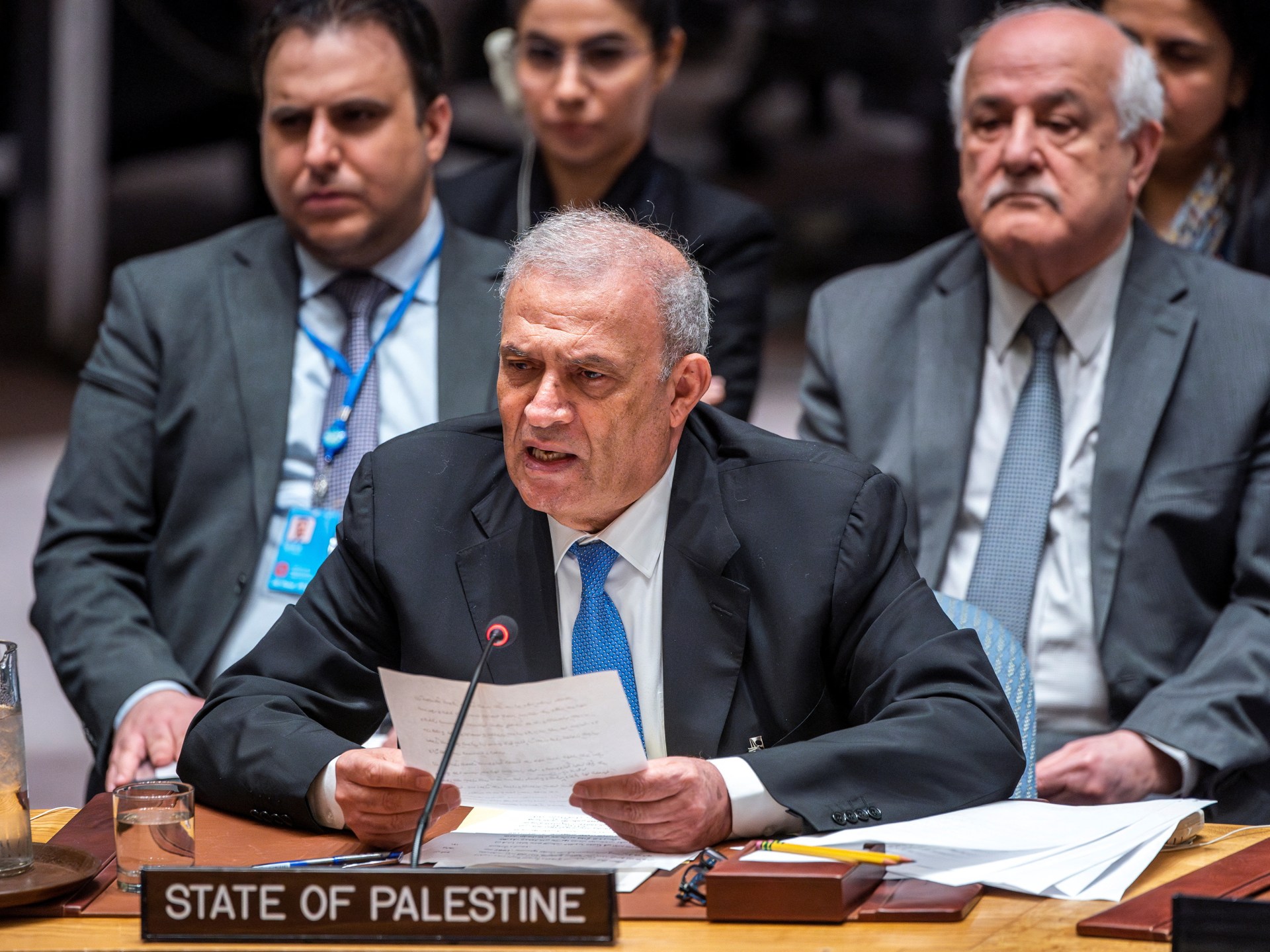 "US Opposition to Palestinian UN Membership Vote Amid Israel-Hamas Conflict"