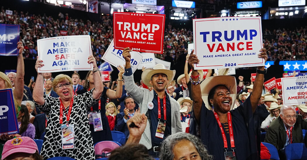 Featured image for "GOP Unites in Milwaukee Amidst Trump Rally Chaos"