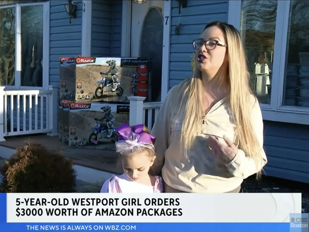 5-year-old girl goes on $3,000 Amazon shopping spree using mom's account