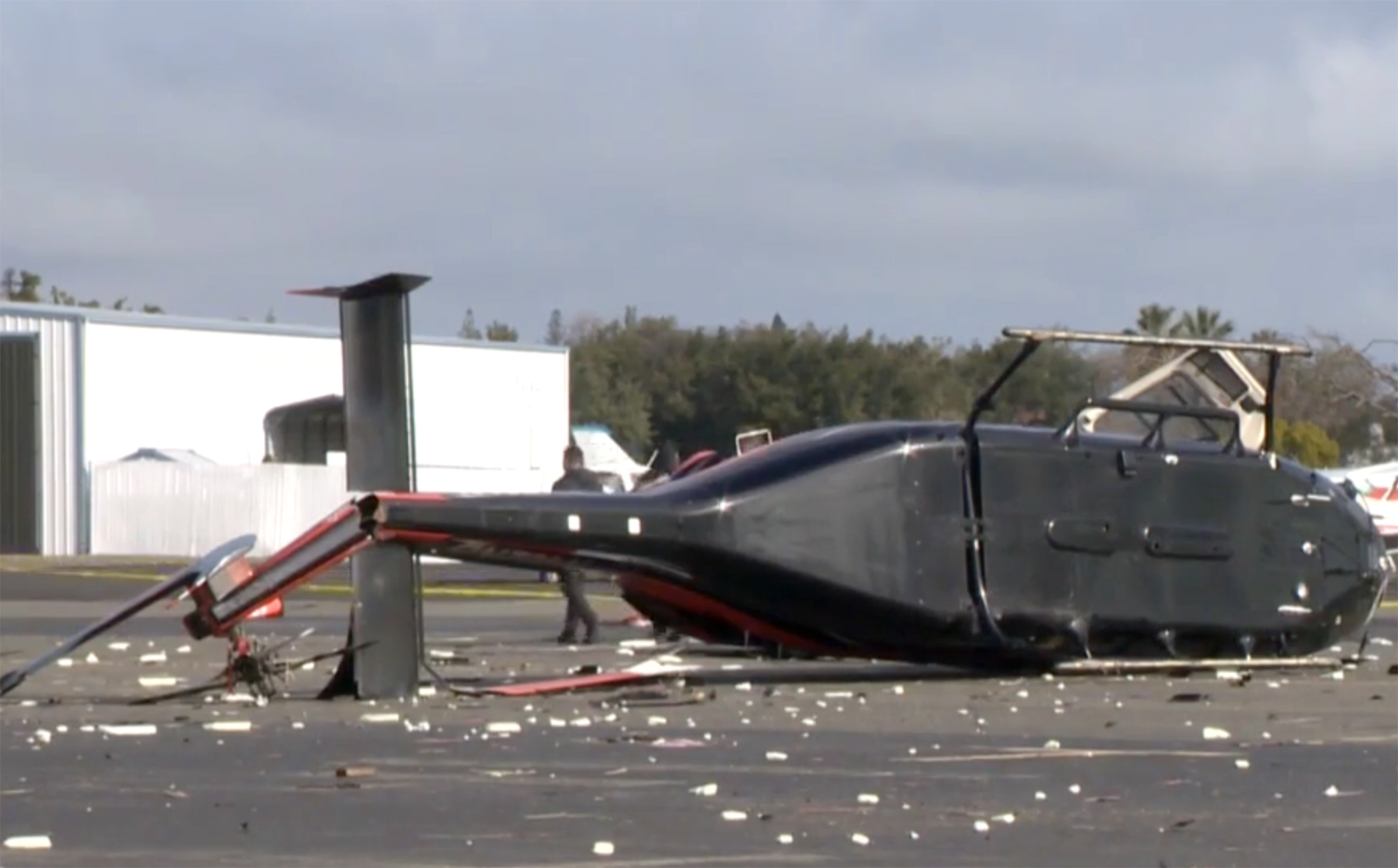 Failed Helicopter Heist at Sacramento Executive Airport