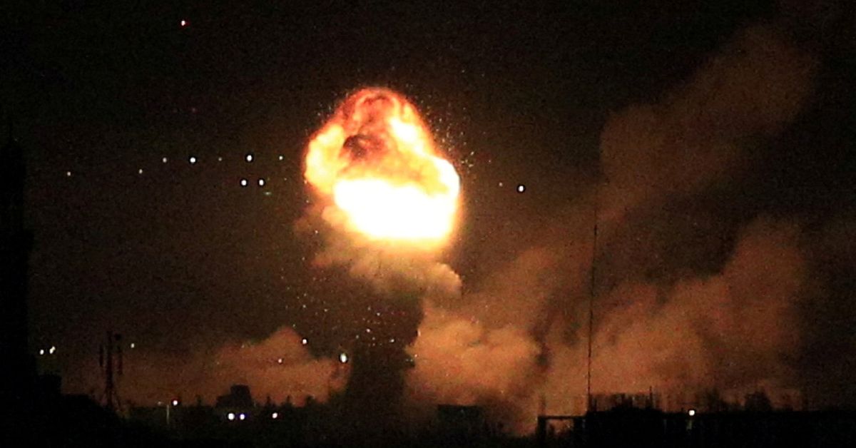 Israel Launches Strikes in Gaza and Lebanon After Rocket Attacks.