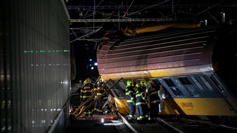 Featured image for Czech Train Collision Leaves 4 Dead, Dozens Injured